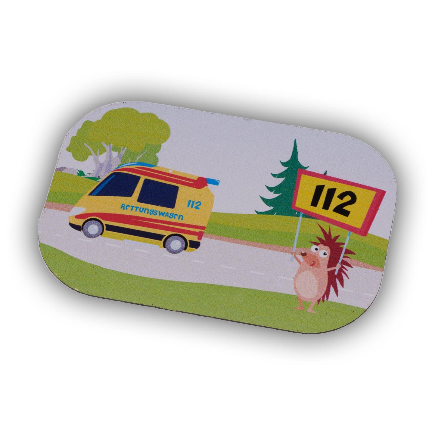 Folienmagnet Rettungswagen